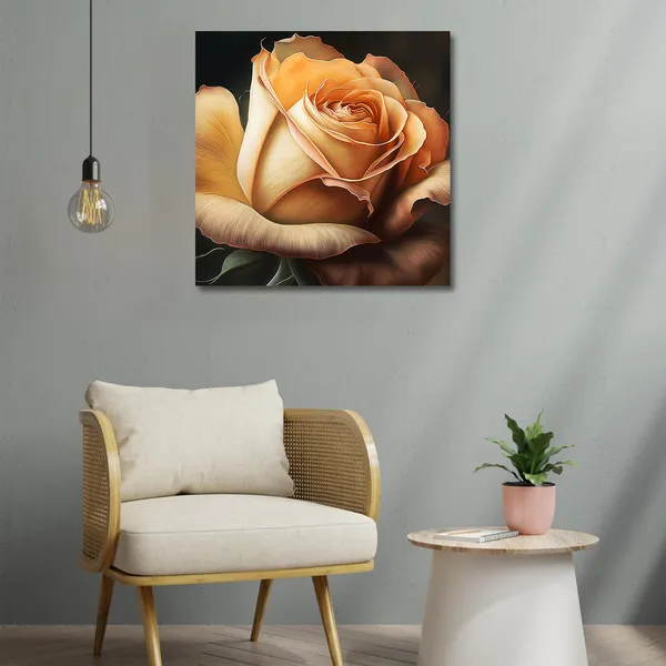 Wooden_Wall_Art_Canvas_Painting_With_Engineered_Wood_Frame
