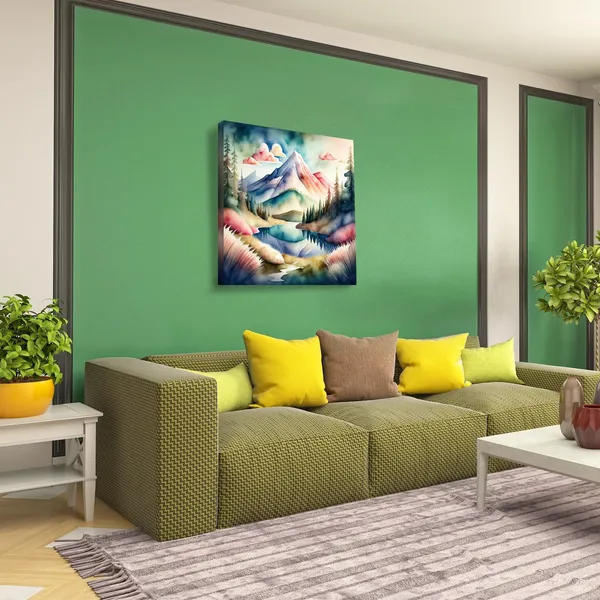 Wooden_Wall_Art_Canvas_Painting_With_Engineered_Wood_Frame
