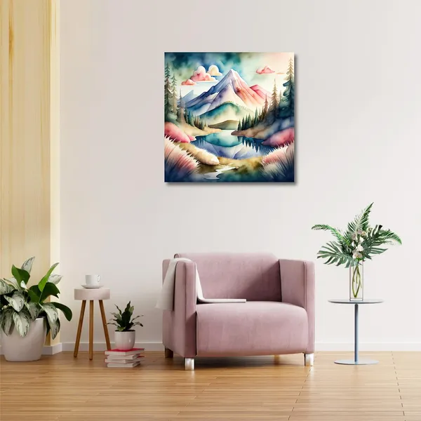 Wooden_Wall_Art_Canvas_Painting_With_Engineered_Wood_Frame