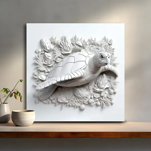 Wooden_Wall_Art_Canvas_Painting_With_Engineered_Wood_Frame