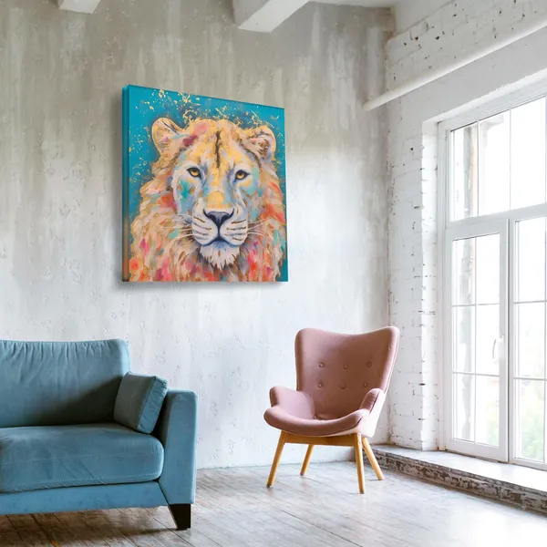 Wooden_Wall_Art_Canvas_Painting_With_Engineered_Wood_Frame