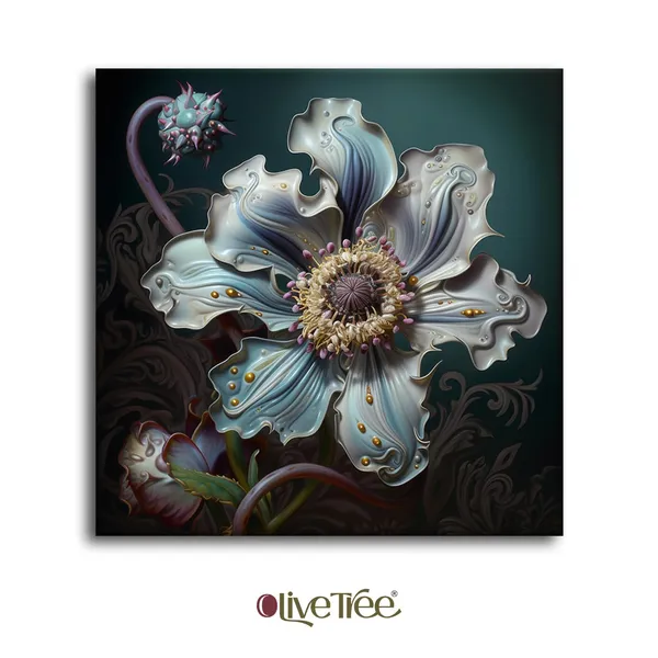 Wooden_Wall_Art_Canvas_Painting_With_Engineered_Wood_Frame