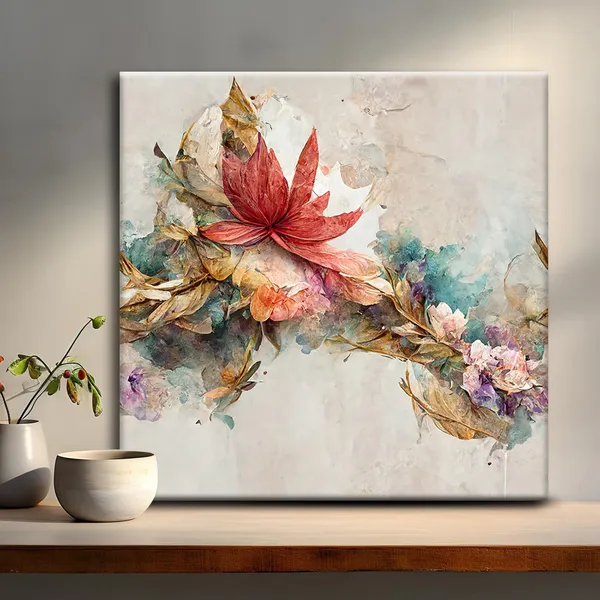Wooden_Wall_Art_Canvas_Painting_With_Engineered_Wood_Frame
