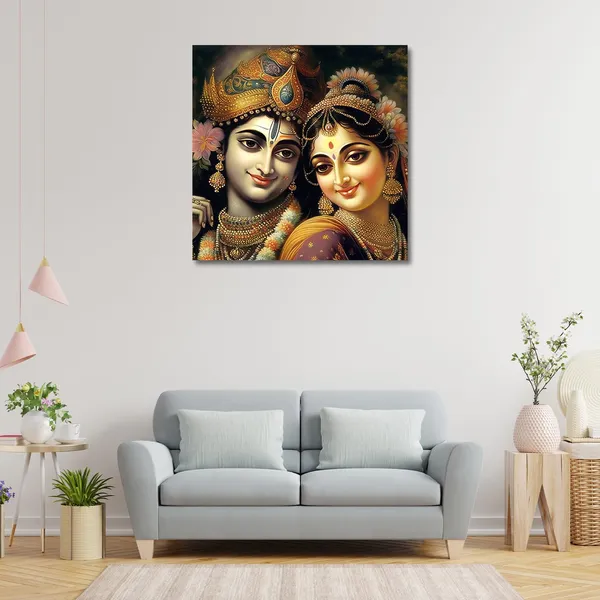 Wooden_Wall_Art_Canvas_Painting_With_Engineered_Wood_Frame