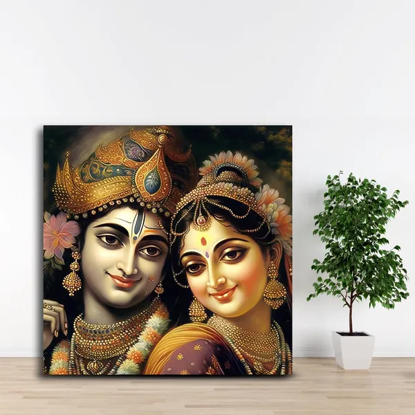 Wooden_Wall_Art_Canvas_Painting_With_Engineered_Wood_Frame