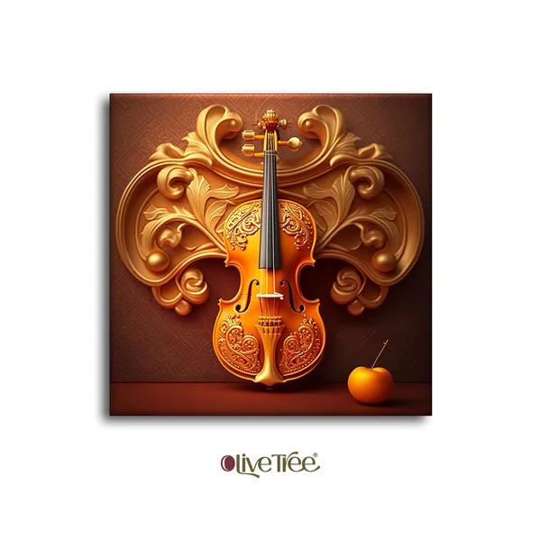 Wooden_Wall_Art_Canvas_Painting_With_Engineered_Wood_Frame