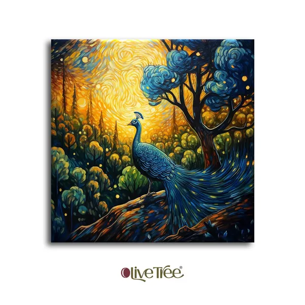 Wooden_Wall_Art_Canvas_Painting_With_Engineered_Wood_Frame