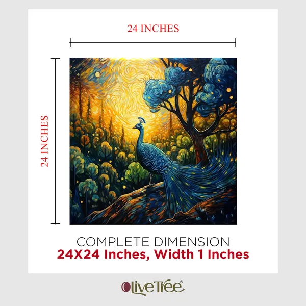Wooden_Wall_Art_Canvas_Painting_With_Engineered_Wood_Frame