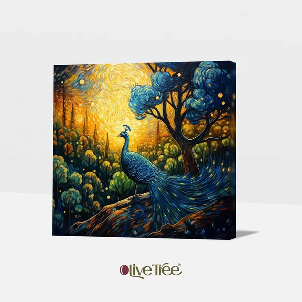 Wooden_Wall_Art_Canvas_Painting_With_Engineered_Wood_Frame