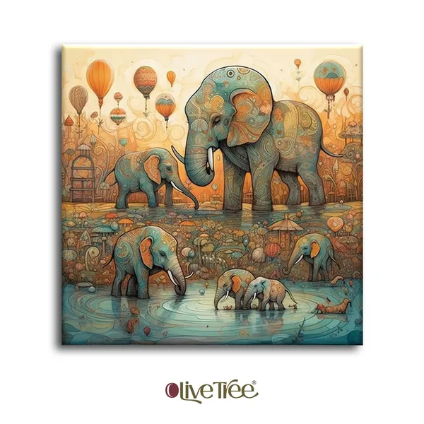 Wooden_Wall_Art_Canvas_Painting_With_Engineered_Wood_Frame