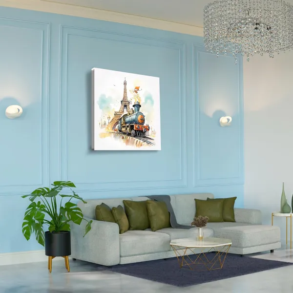 Wooden_Wall_Art_Canvas_Painting_With_Engineered_Wood_Frame