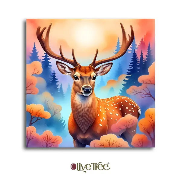 Wooden_Wall_Art_Canvas_Painting_With_Engineered_Wood_Frame