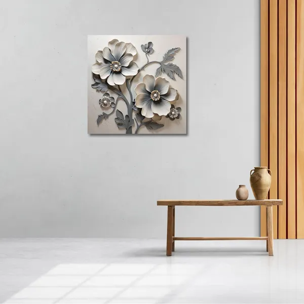 Framed_Flower_Canvas_Wall_Art