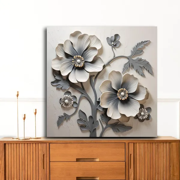 Framed_Flower_Canvas_Wall_Art