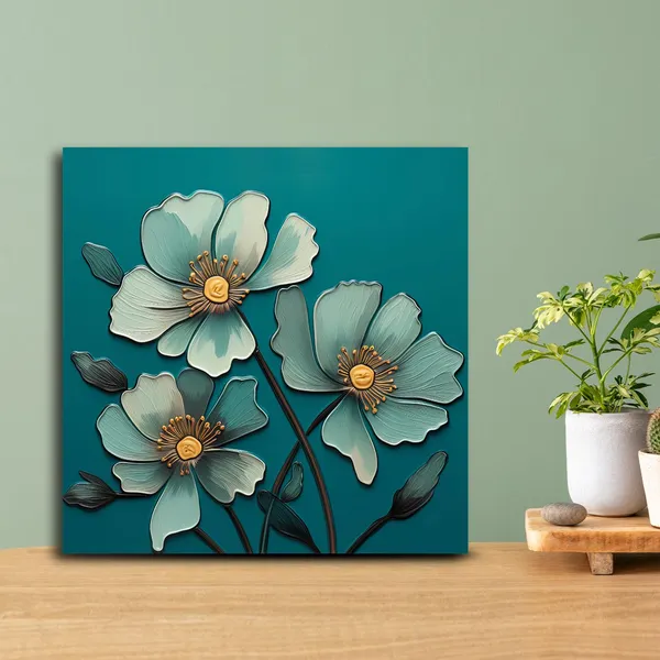 Wooden_Wall_Art_Canvas_Painting_With_Engineered_Wood_Frame