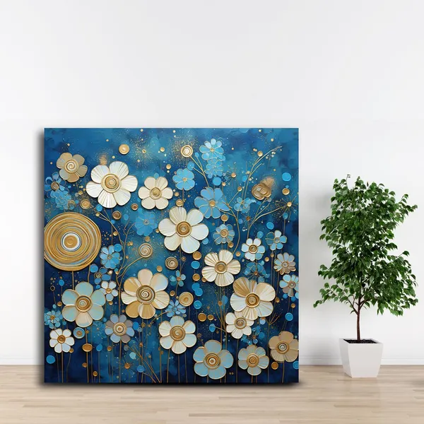 Wooden_Wall_Art_Canvas_Painting_With_Engineered_Wood_Frame