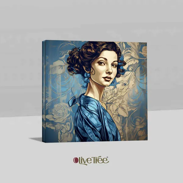 Wooden_Wall_Art_Canvas_Painting_With_Engineered_Wood_Frame