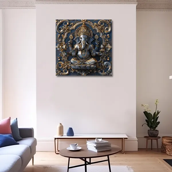 Wooden_Wall_Art_Canvas_Painting_With_Engineered_Wood_Frame