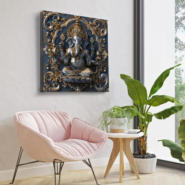 Wooden_Wall_Art_Canvas_Painting_With_Engineered_Wood_Frame