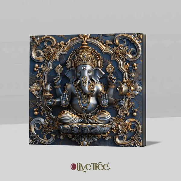 Wooden_Wall_Art_Canvas_Painting_With_Engineered_Wood_Frame