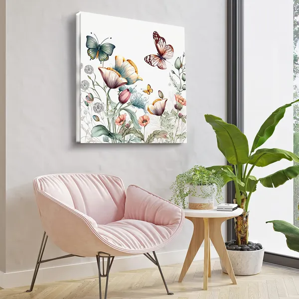 Wooden_Wall_Art_Canvas_Painting_With_Engineered_Wood_Frame