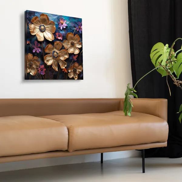 Wooden_Wall_Art_Canvas_Painting_With_Engineered_Wood_Frame