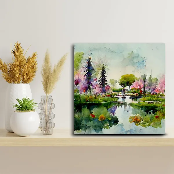 Wooden_Wall_Art_Canvas_Painting_With_Engineered_Wood_Frame