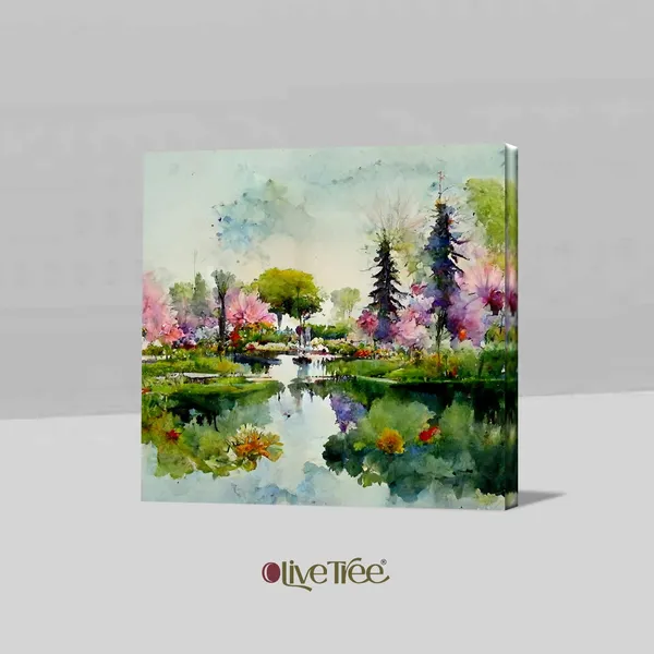 Wooden_Wall_Art_Canvas_Painting_With_Engineered_Wood_Frame