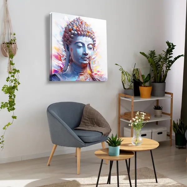 Wooden_Wall_Art_Canvas_Painting_With_Engineered_Wood_Frame