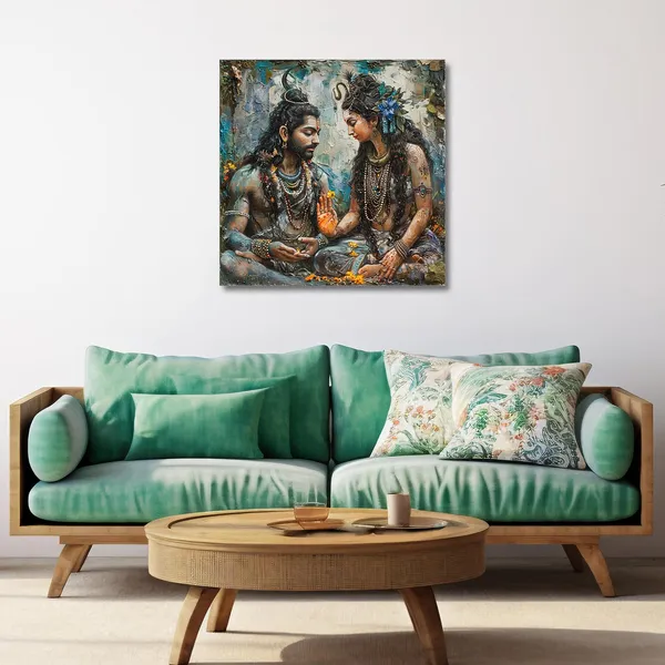 Wooden_Wall_Art_Canvas_Painting_With_Engineered_Wood_Frame