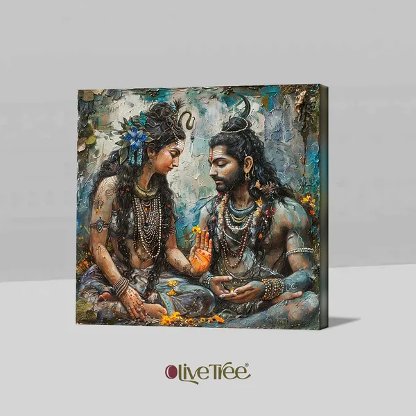 Wooden_Wall_Art_Canvas_Painting_With_Engineered_Wood_Frame