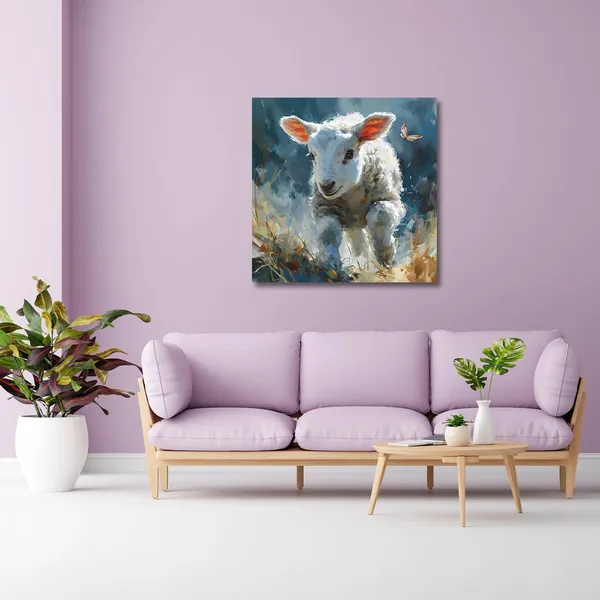 Wooden_Wall_Art_Canvas_Painting_With_Engineered_Wood_Frame
