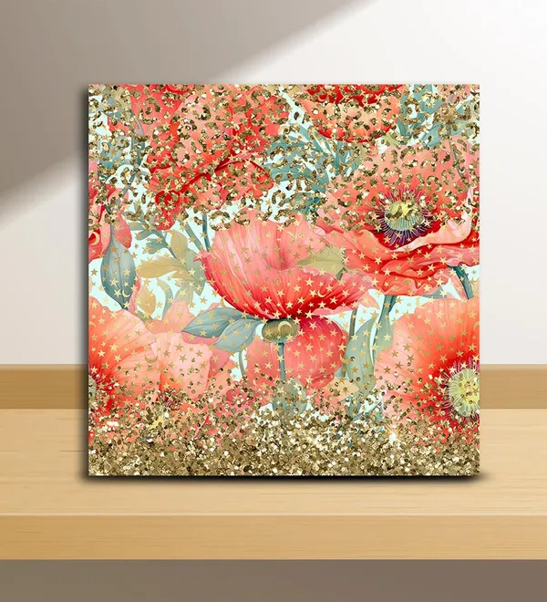 Wooden_Wall_Art_Canvas_Painting_With_Engineered_Wood_Frame