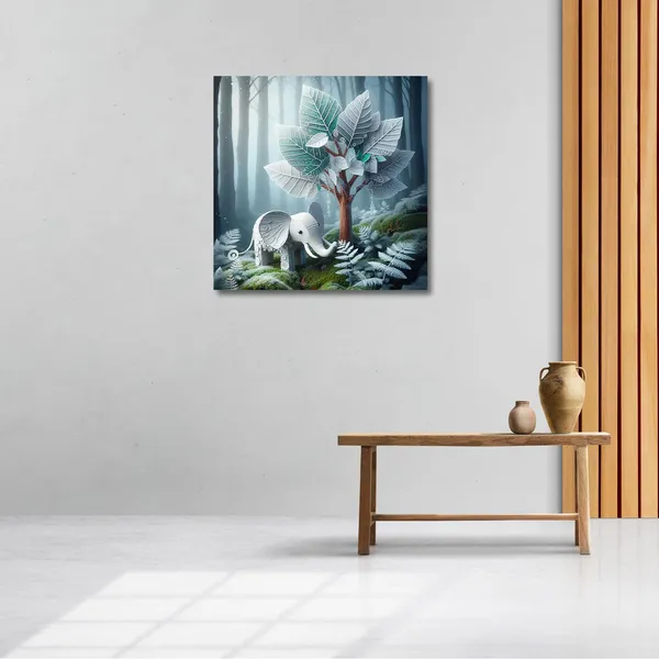 Wooden_Wall_Art_Canvas_Painting_With_Engineered_Wood_Frame