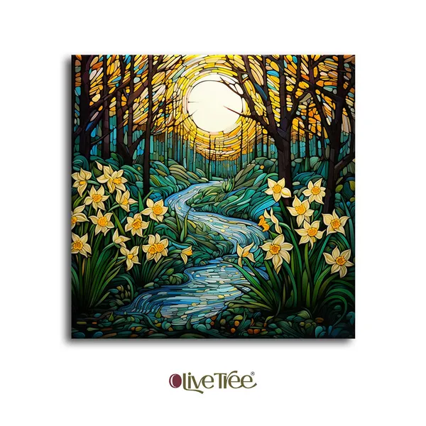 Wooden_Wall_Art_Canvas_Painting_With_Engineered_Wood_Frame