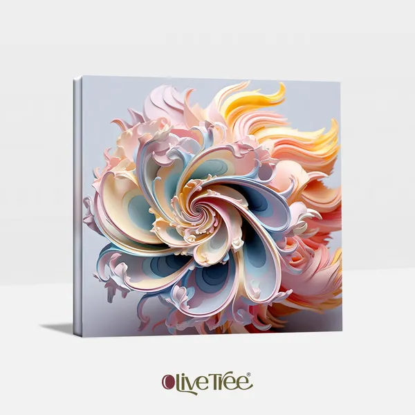 Wooden_Wall_Art_Canvas_Painting_With_Engineered_Wood_Frame