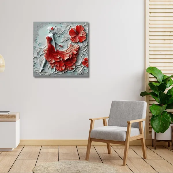 Wooden_Wall_Art_Canvas_Painting_With_Engineered_Wood_Frame