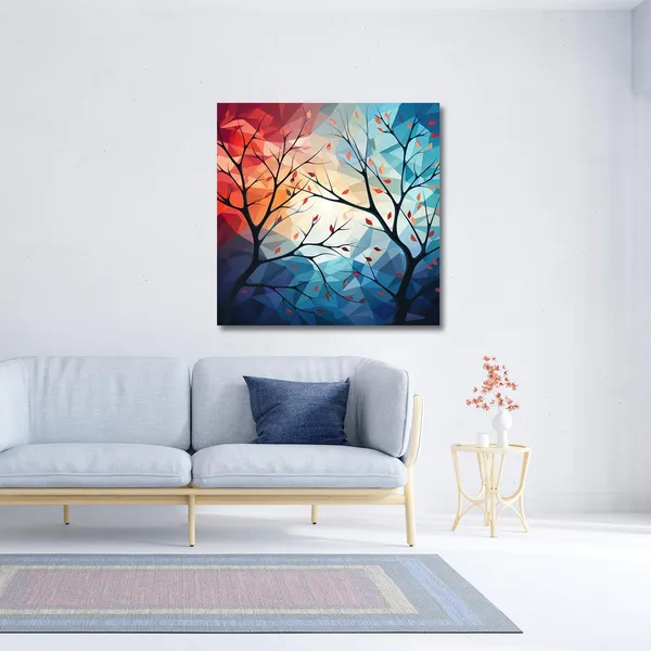 Wooden_Wall_Art_Canvas_Painting_With_Engineered_Wood_Frame