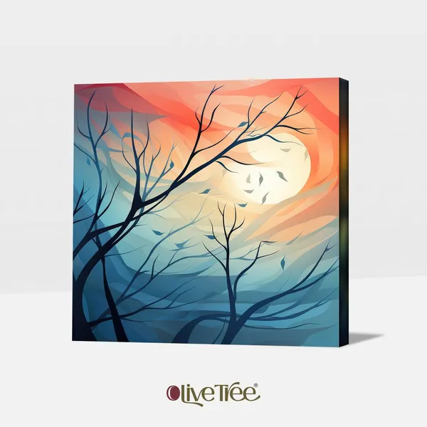 Wooden_Wall_Art_Canvas_Painting_With_Engineered_Wood_Frame