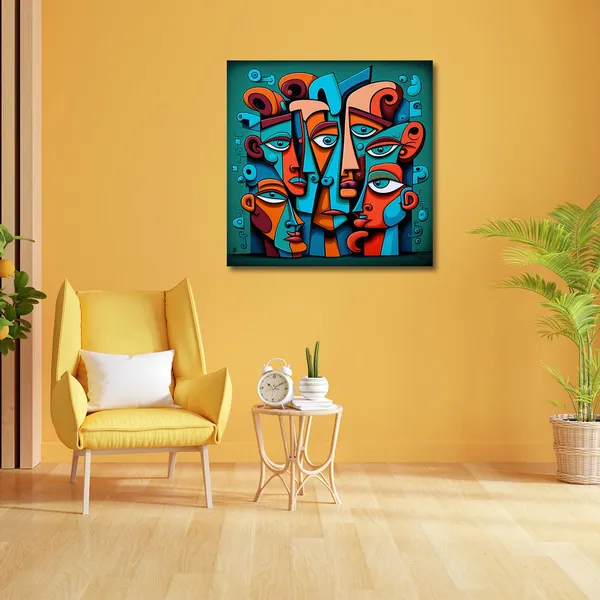 Wooden_Wall_Art_Canvas_Painting_With_Engineered_Wood_Frame