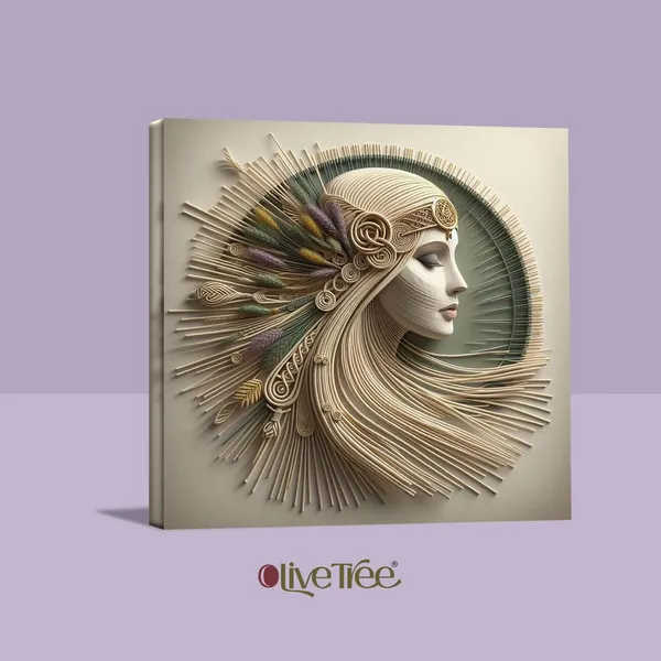 Wall_Art_Canvas_Painting_With_Wooden_Frame