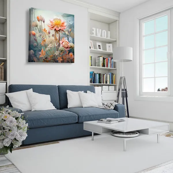 Wooden_Wall_Art_Canvas_Painting_With_Engineered_Wood_Frame
