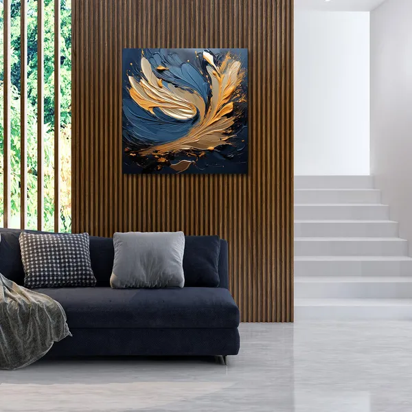 Wooden_Wall_Art_Canvas_Painting_With_Engineered_Wood_Frame