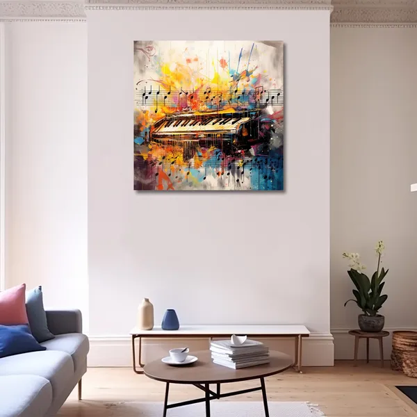 Wooden_Wall_Art_Canvas_Painting_With_Engineered_Wood_Frame