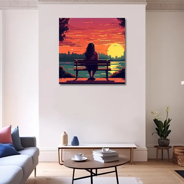 Wooden_Wall_Art_Canvas_Painting_With_Engineered_Wood_Frame