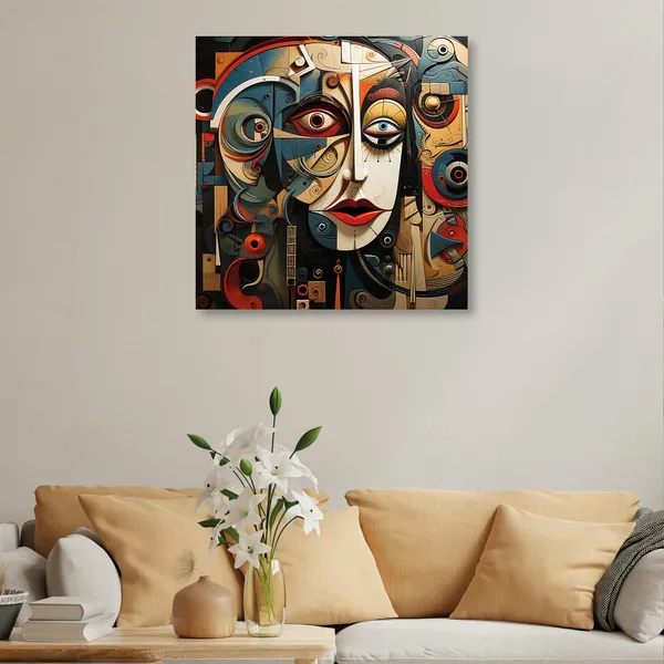 Wooden_Wall_Art_Canvas_Painting_With_Engineered_Wood_Frame