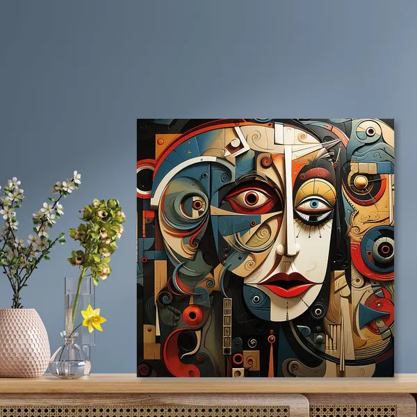 Wooden_Wall_Art_Canvas_Painting_With_Engineered_Wood_Frame