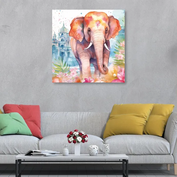 Wooden_Wall_Art_Canvas_Painting_With_Engineered_Wood_Frame