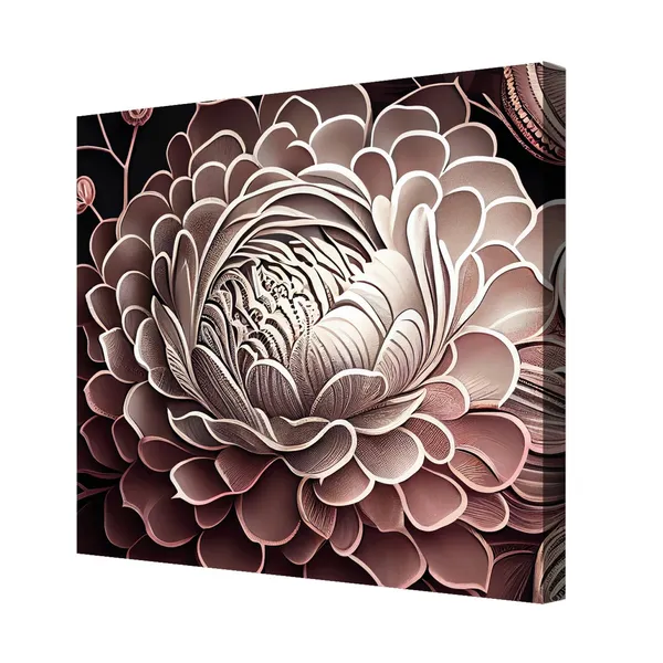 Wooden_Wall_Art_Canvas_Painting_With_Engineered_Wood_Frame