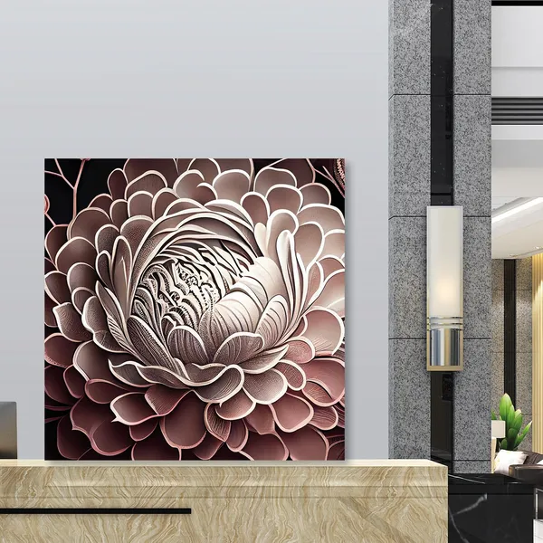 Wooden_Wall_Art_Canvas_Painting_With_Engineered_Wood_Frame